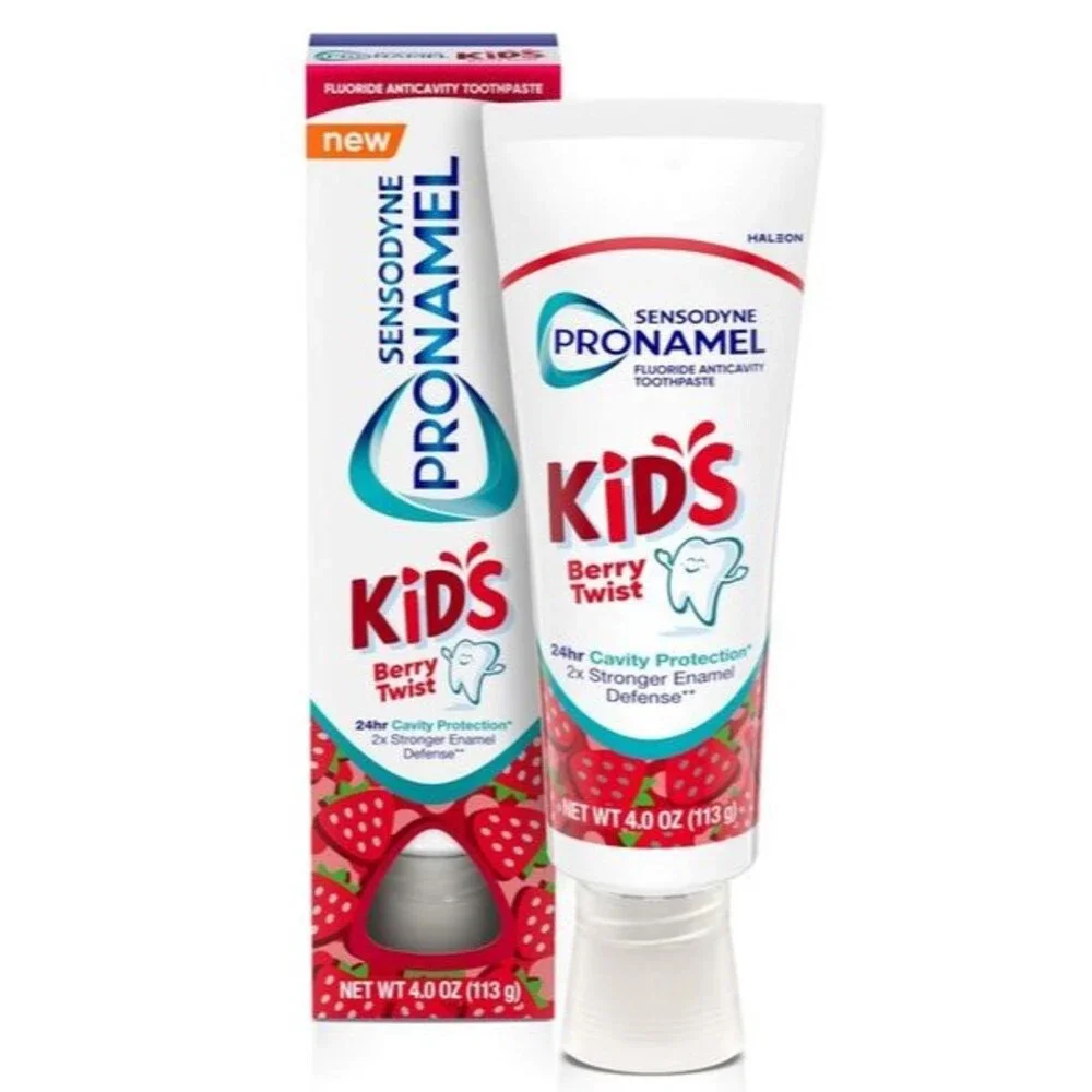 Sensodyne Pronamel Kid's Fluoride Toothpaste, Berry Twist, 4 OZ NEW NIB